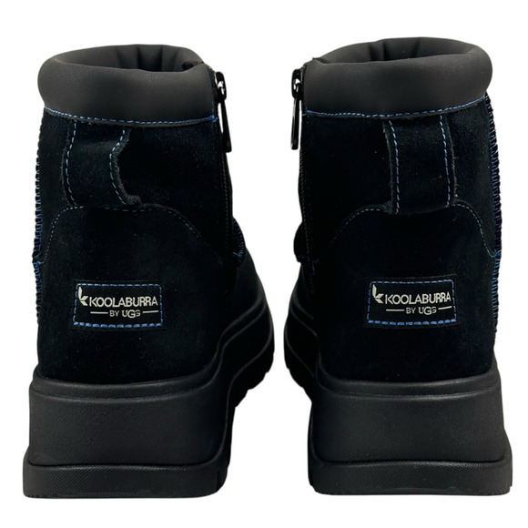 Koolaburra by UGG Koola Mini Hybrid Waterproof Black Suede Boots Womens 7 New - Picture 4 of 14